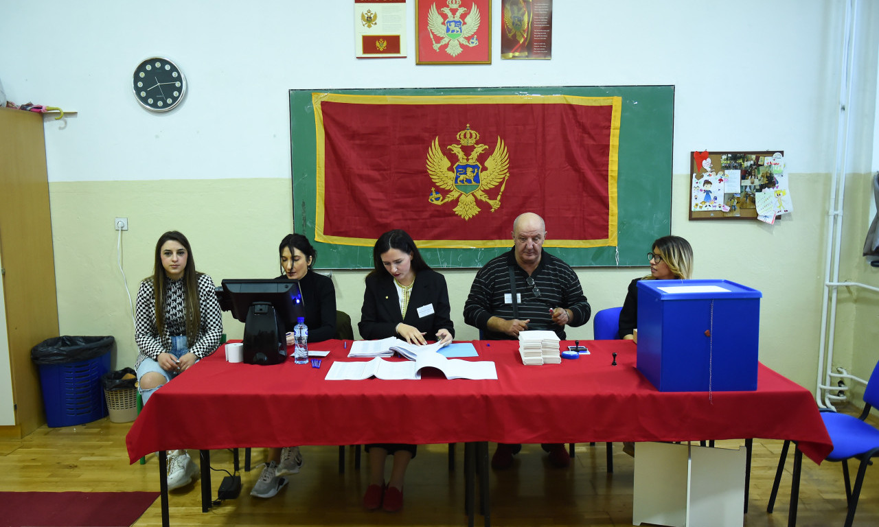 Crna Gora BIRA PREDSEDNIKA: Zatvorena birališta, izlaznost veća nego u 1. krugu