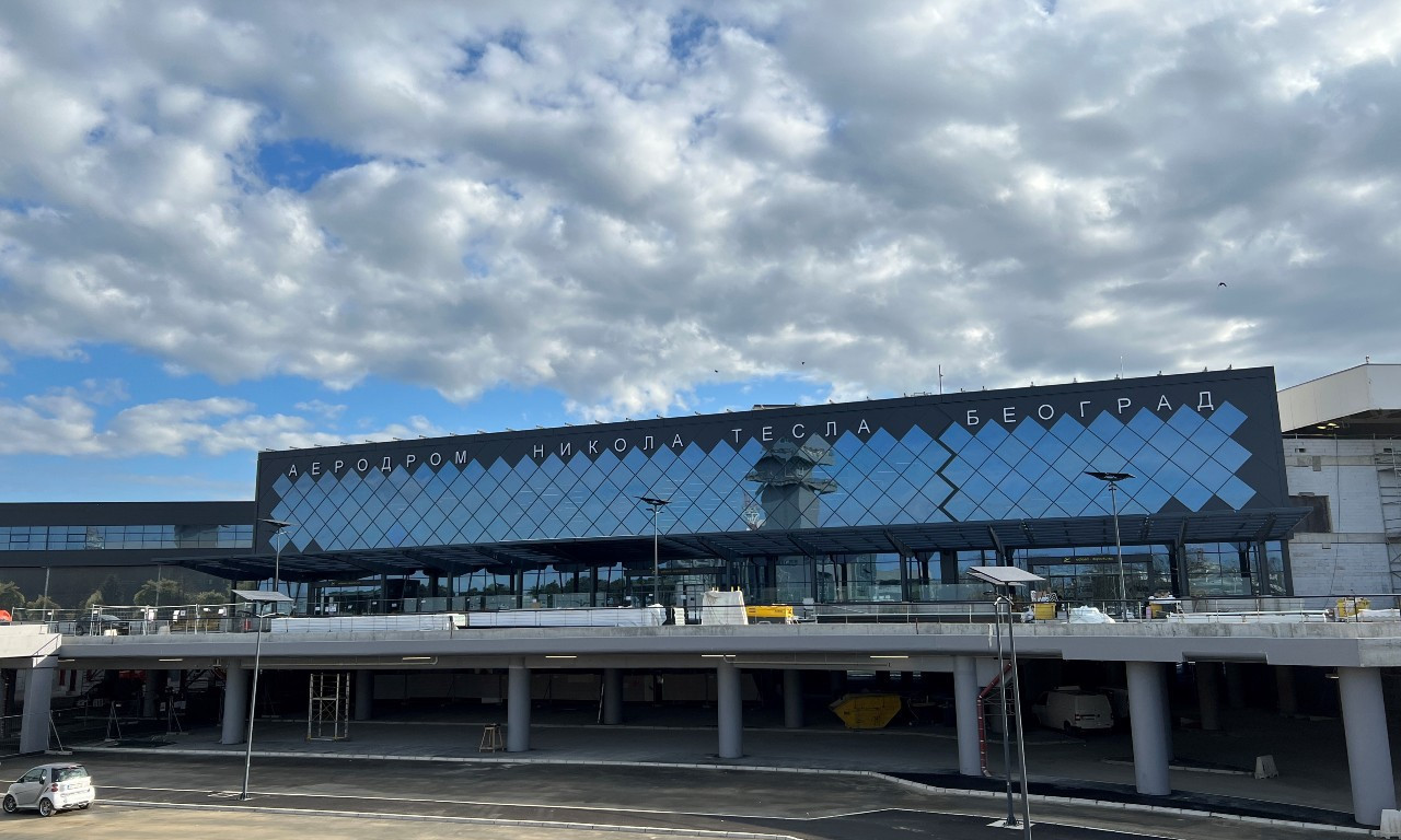 Od sutra U FUNKCIJI novoizgrađeni deo terminala AERODROMA NIKOLA TESLA