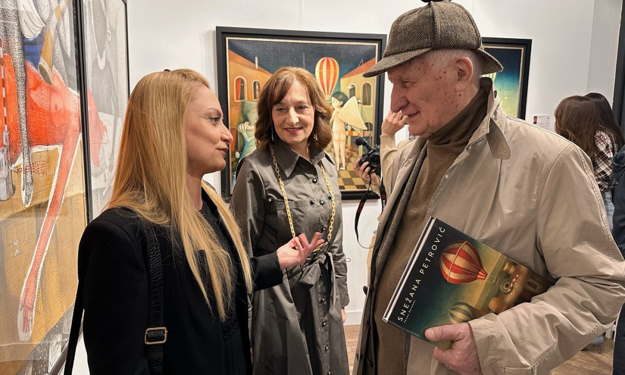 OTVORENA IZLOŽBA "Neistraženi svet" Snežane Petrović DOBITNICE nagrade Momo Kapor