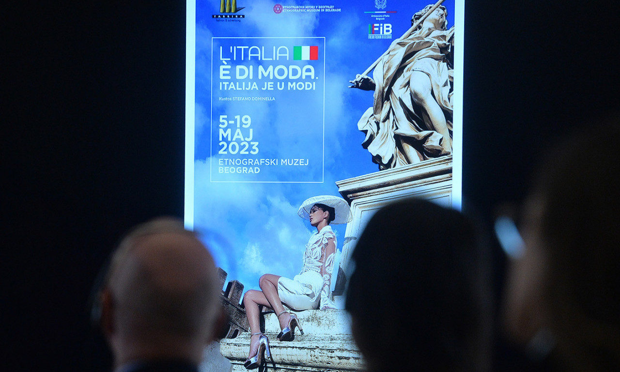 Otvaranje izložbe "Italija je u modi" pomereno za 11. maj