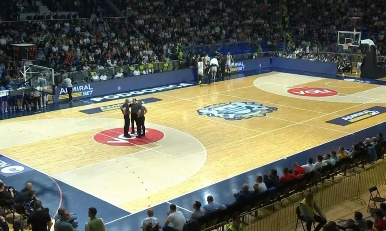 SEVAJU MUNJE sa Malog Kalemegdana: ZVEZDA ogorčena POSLE MEČA u Podgorici, ispostavljeni ZAHTEVI ABA ligi