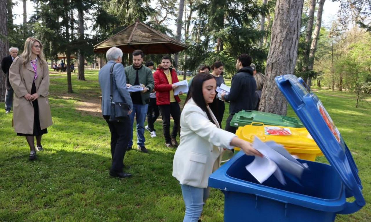 Više od 100 STUDENATA učestvovalo u akciji SEPARACIJE otpada: Na Avali OBELEŽEN Dan planete Zemlje