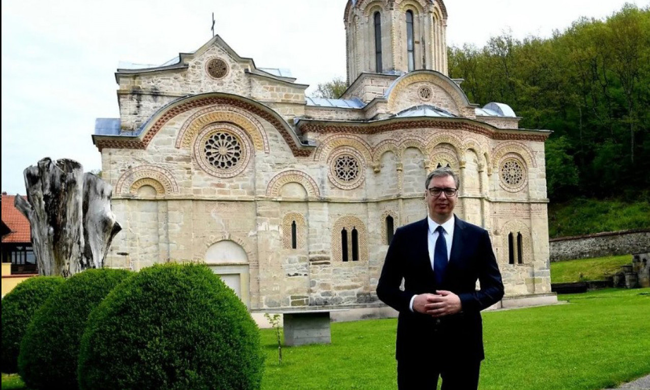 Predsednik Vučić posetio manastir Ljubostinja