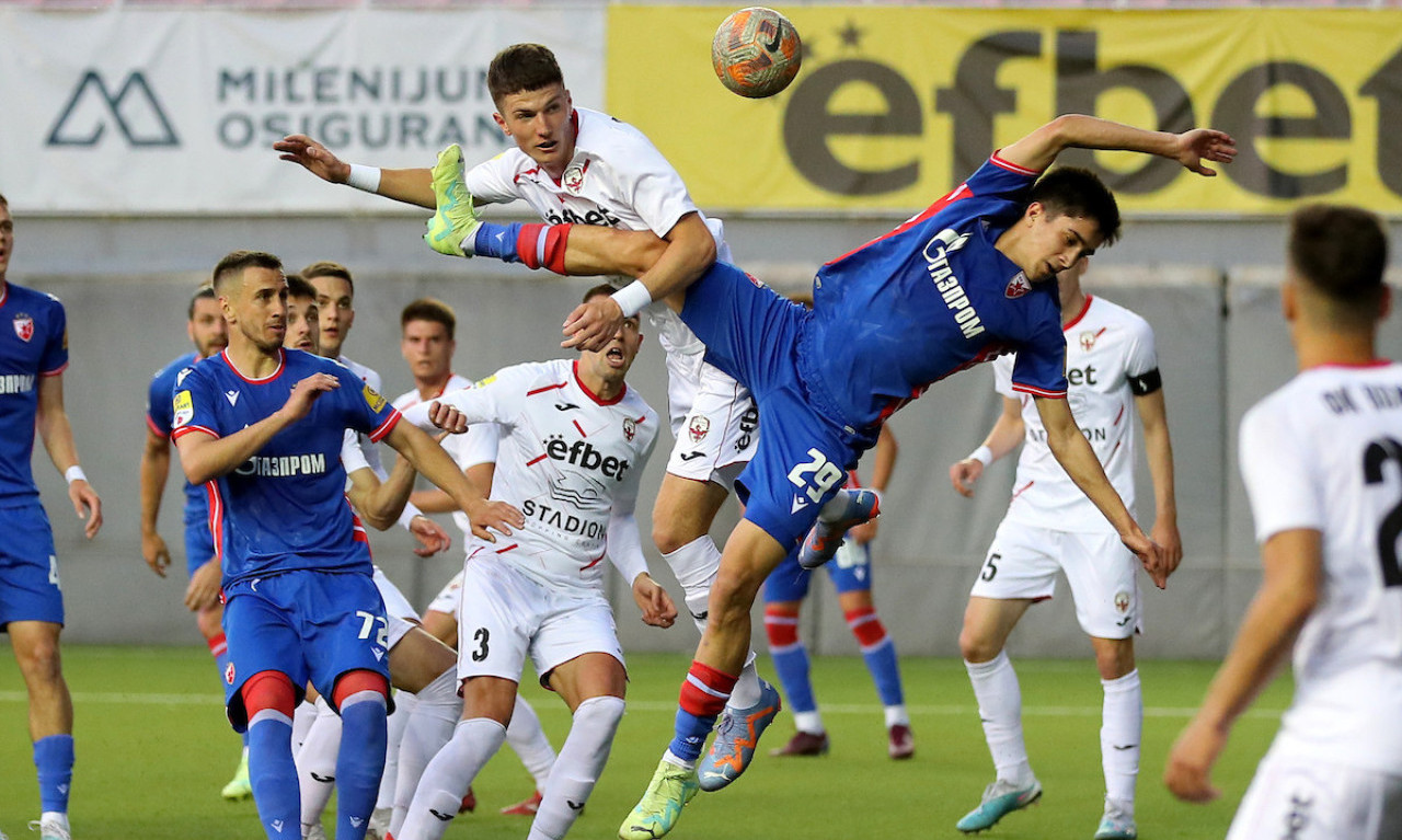 ZVEZDA preskočila VOŽDOVAC na "krovu": REKORD crveno-belih u TIŠINI posle tragedija