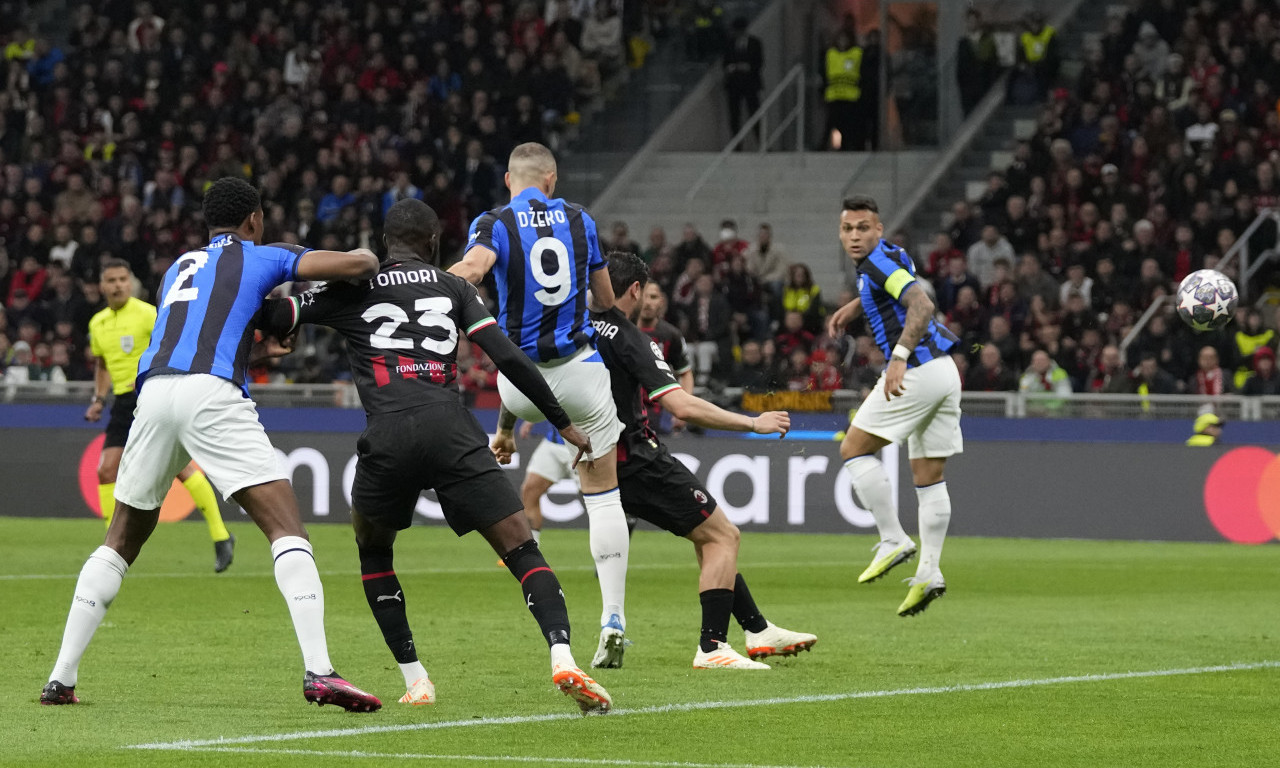 Italijanski DERBI u Ligi šampiona: Inter jednom nogom u FINALU