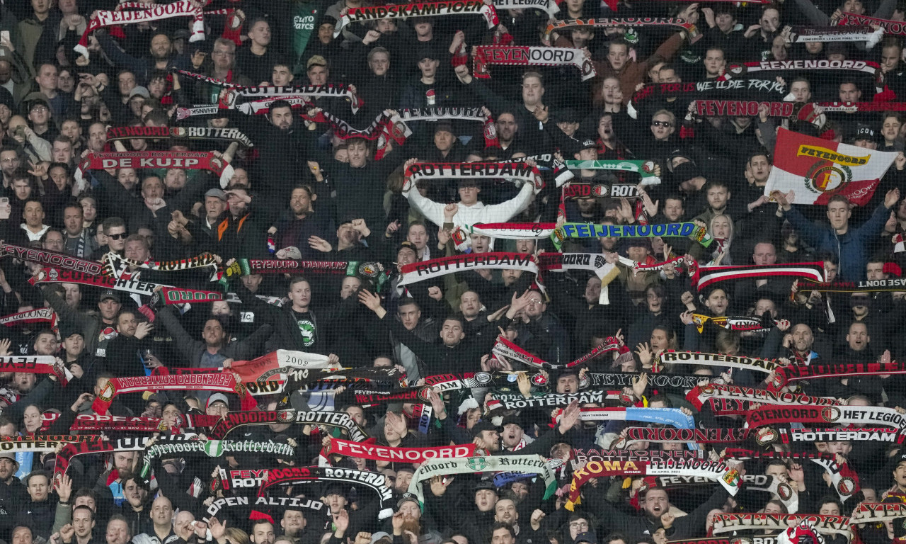 Fejnord osvojio TITULU, haos u RROTERDAMU: Uhapšeno više od 100 NAVIJAČA