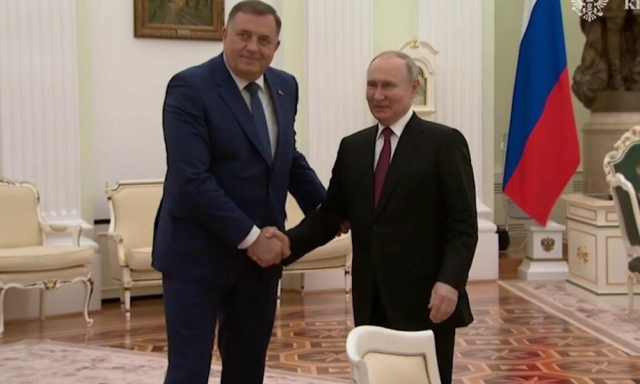 Dodik sa Putinom: Republika Srpska izložena brojnim PRITISCIMA jer nije uvela sankcije Rusiji