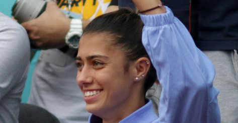 Olga Danilović LAKO u drugom kolu Rolan Garosa