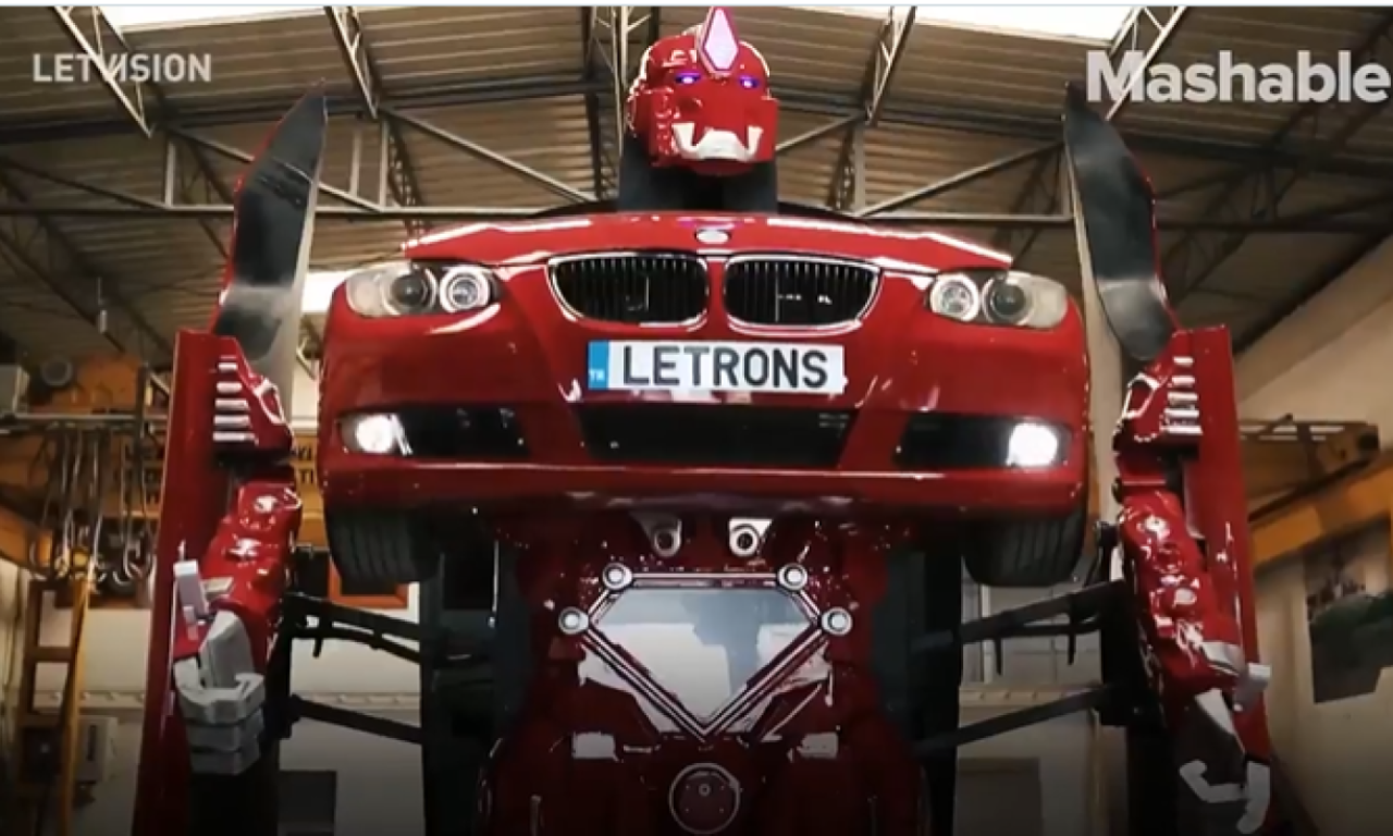 TRANSFORMERSI stvarno POSTOJE: Ispunjen san svih malih i VELIKIH DEČAKA