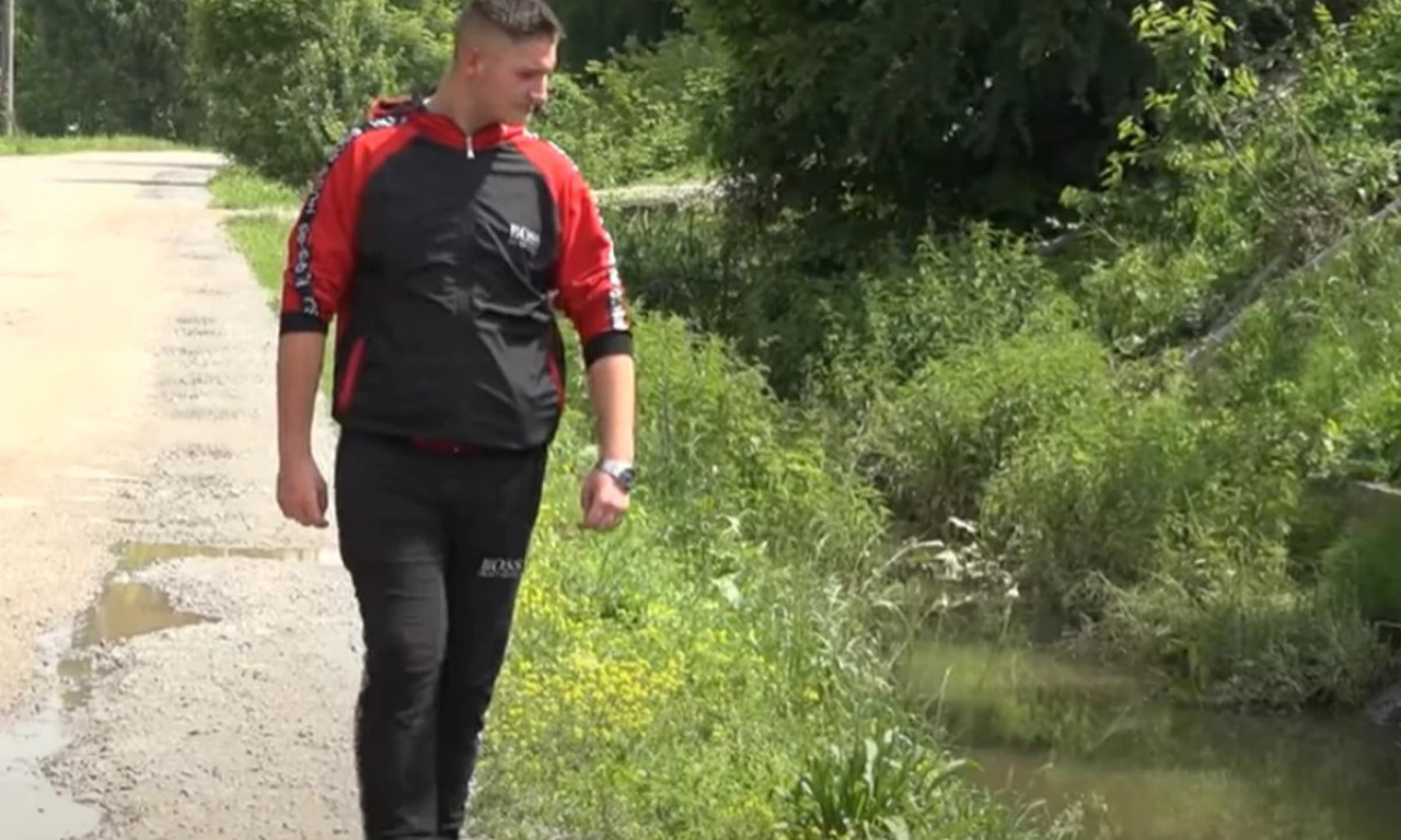 HRABROST se zove ILIJA: Tinejdžer NEPLIVAČ skočio u KANAL PUN VODE da spase jednu baku