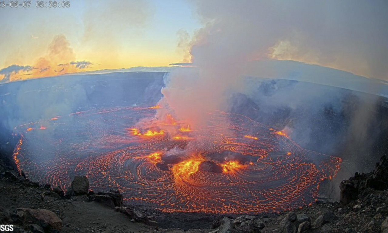 Erupcija VULKANA Kilauea na HAVAJIMA