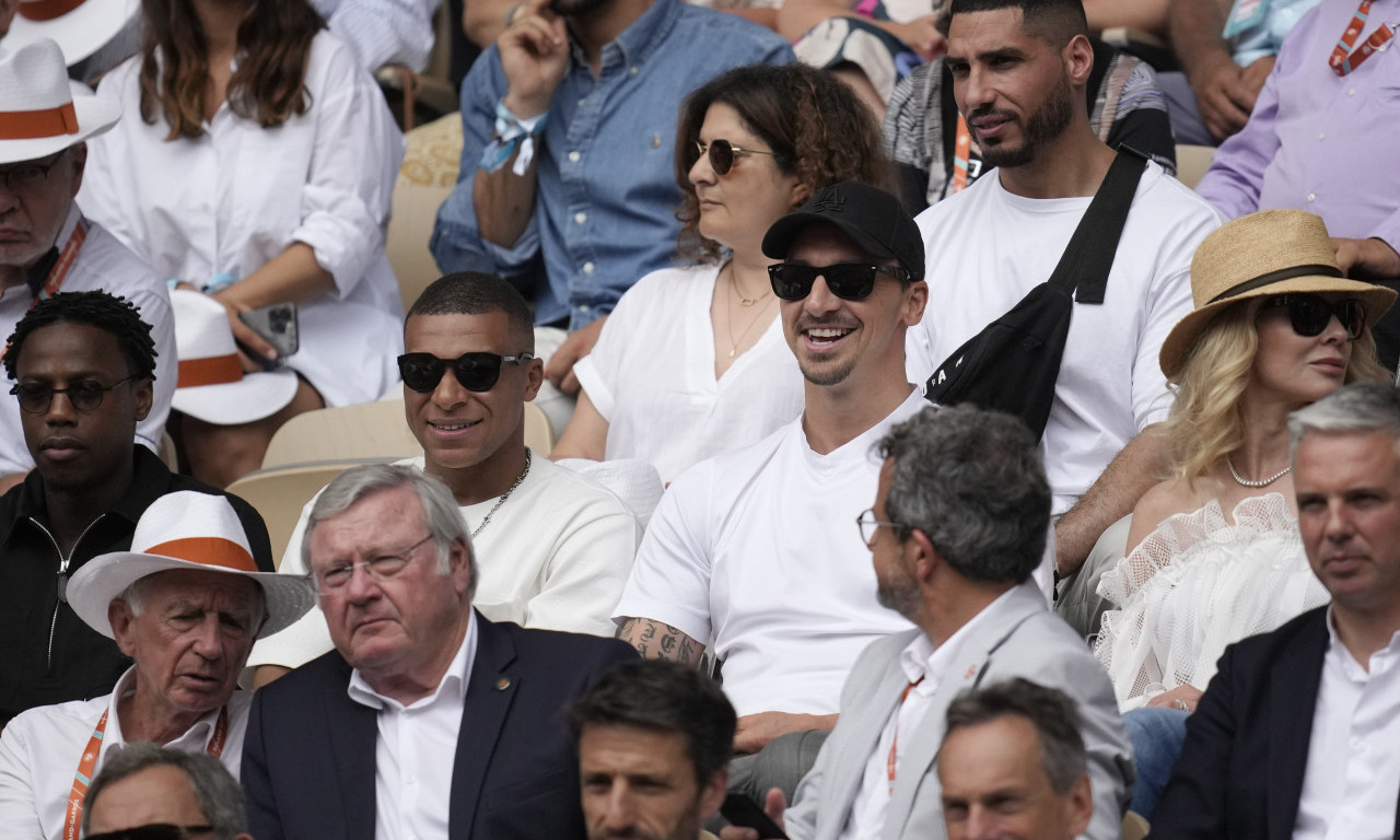 Poznati UŽIVO GLEDAJU FINALE: Hju Grant, Mbape, a u NOVAKOVOJ LOŽI NFL superstar