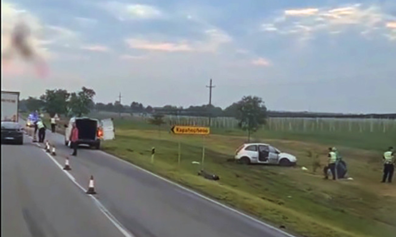 TEŠKA NESREĆA na putu Bačka Topola - Subotica: DVOJE LJUDI POGINULO u sudaru automobila