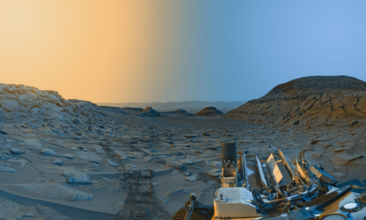 NASA rover Curiosity SNIMIO neverovatnu "razglednicu" MARSOVSKOG PEJZAŽA