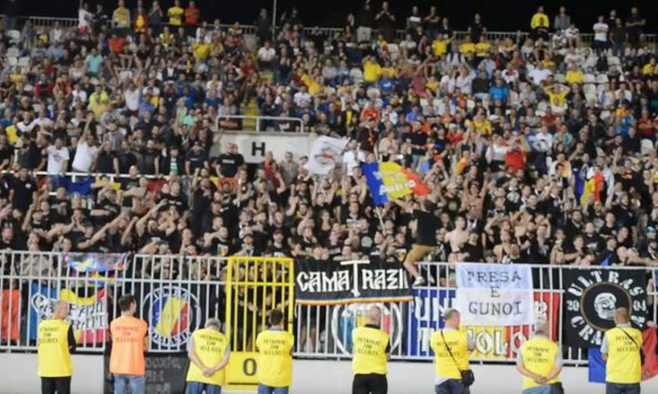 RUMUNSKI NAVIJAČI posle incidenta na meču s tzv. Kosovom poslali MOĆNU PORUKU