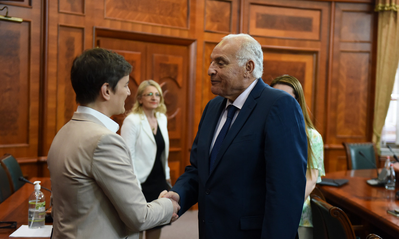 Brnabić sa šefom diplomatije Alžira: Srbija ceni PRINCIPIJELNU POZICIJU o KIM