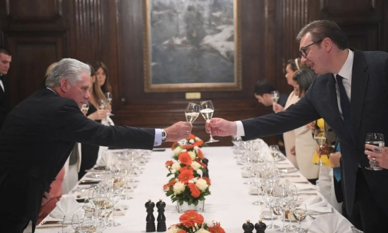 Vučić ugostio Bermudesa na ručku: Pred nama je dug put SARADNJE i PRIJATELJSTVA