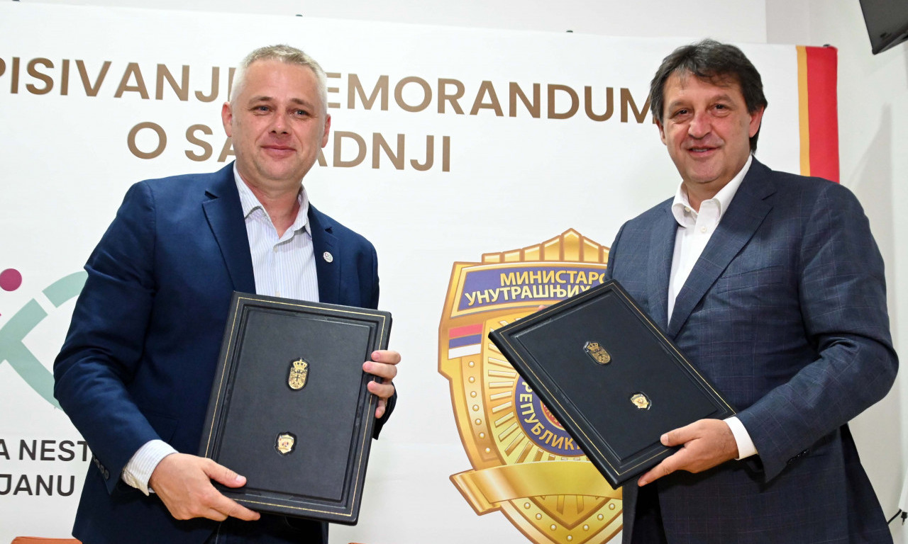 Ministar Gašić i Igor Jurić potpisali Memorandum o saradnji