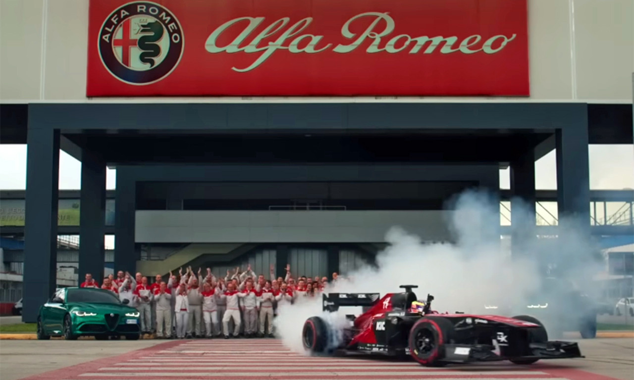 Alfa Romeo PROSLAVIO 113. rođendan u velikom stilu: F1 bolid OSLOBODIO SNAGU na autoputu