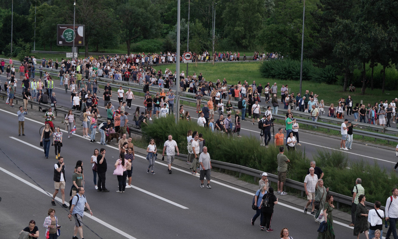 Završen skup dela opozicije "Srbija protiv nasilja": Učesnici se razišli, saobraćaj u Beogradu normalizovan