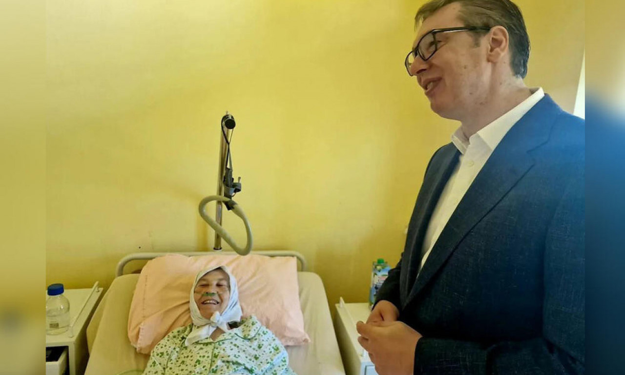 Vučić POSETIO igumaniju HARITINU u bolnici i dao joj ČVRSTO OBEĆANJE: Učinićemo SVE za NAROD sa KiM