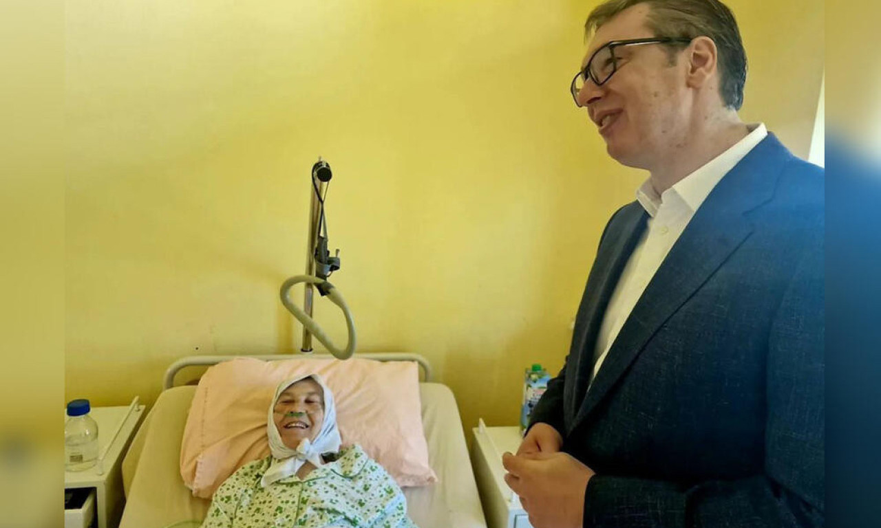 Vučić POSETIO igumaniju HARITINU u bolnici i dao joj ČVRSTO OBEĆANJE: Učinićemo SVE za NAROD sa KiM