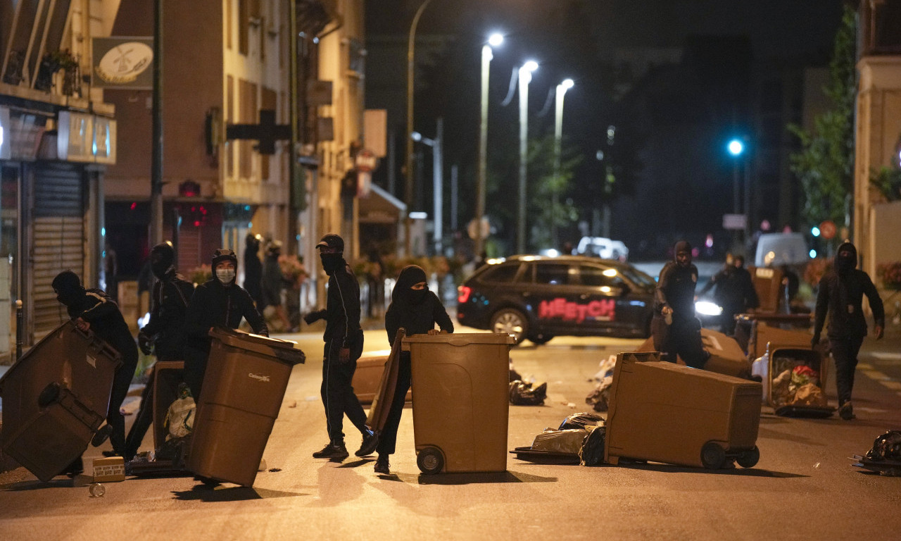 HAOS na ulicama u FRANCUSKOJ: Uhapšeno 1.311 OSOBA, počela SAHRANA ubijenog Naela