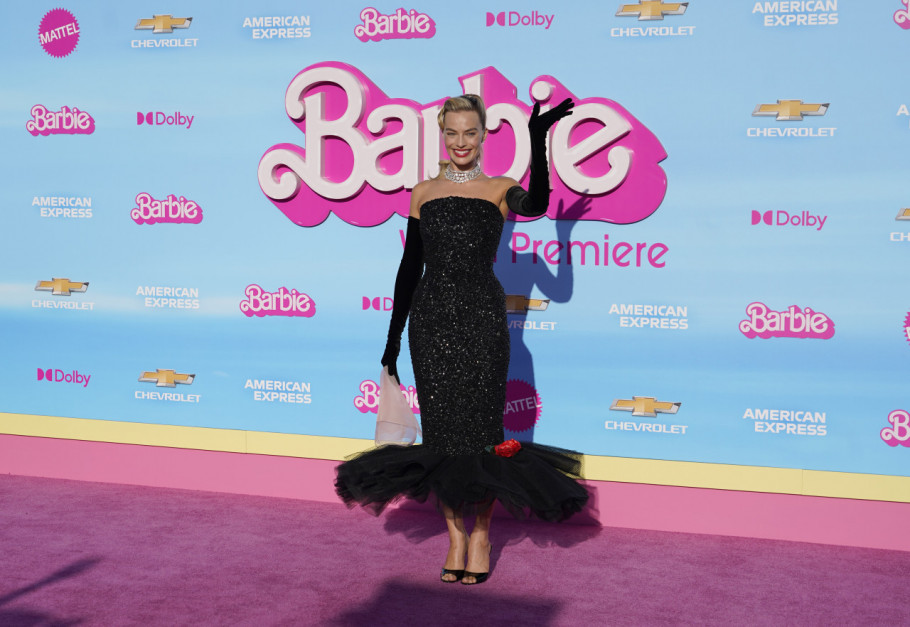 Margo Robi na premijeri filma "Barbie"