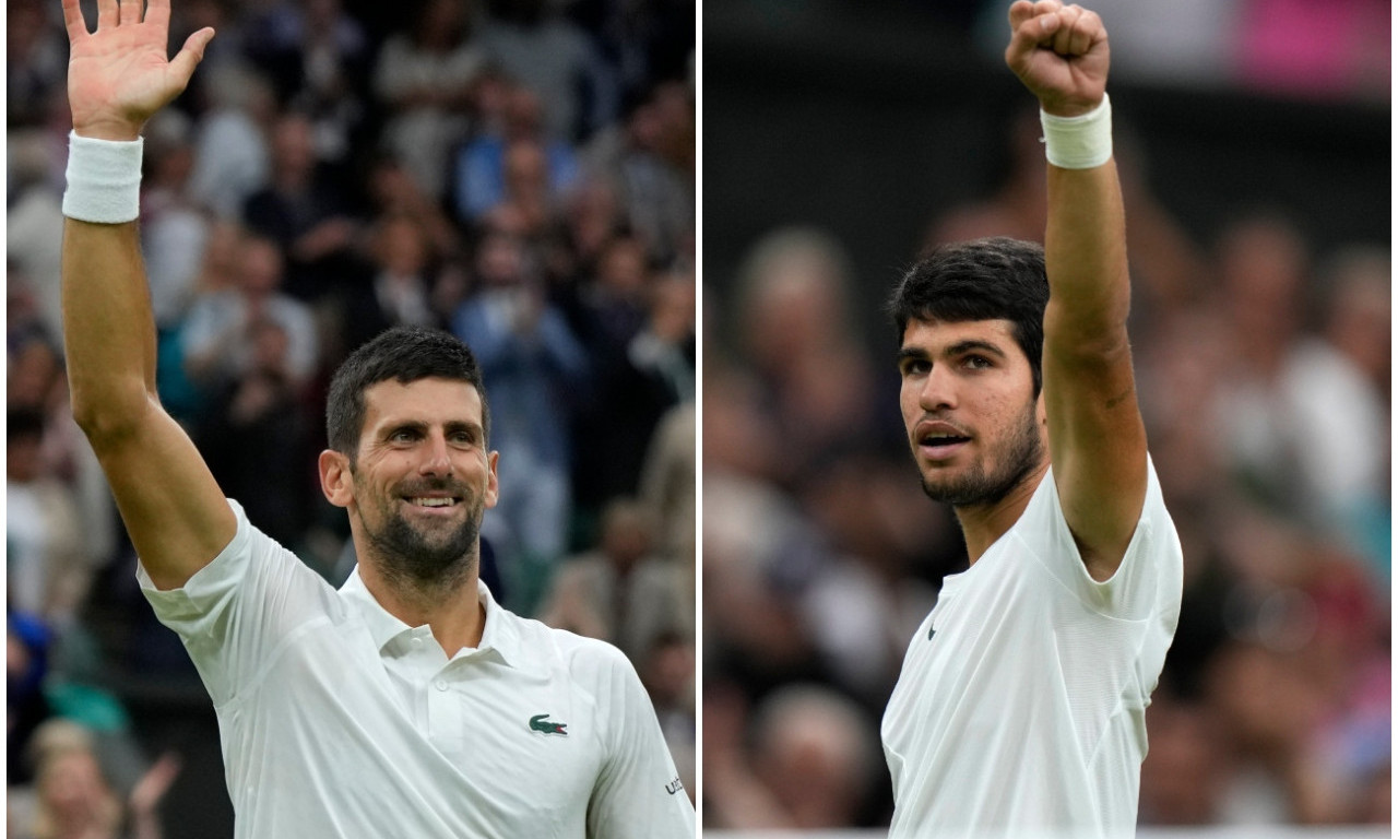 (UŽIVO) ĐOKOVIĆ - ALKARAZ: Novak u problemu! Španac uzima drugi set