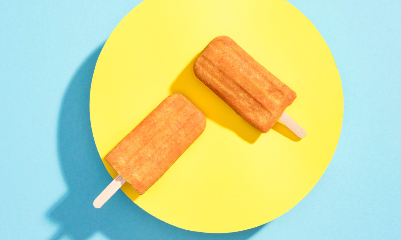 Domaći SLADOLED od BRESKVE i to na štapiću