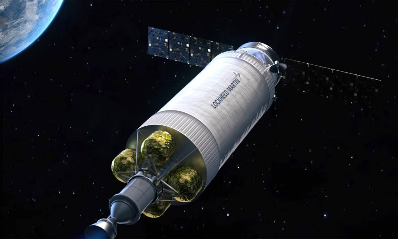 Kompanija Lockheed Martin razvija NUKLEARNU svemirsku letelicu za PUTOVANJE na Mars