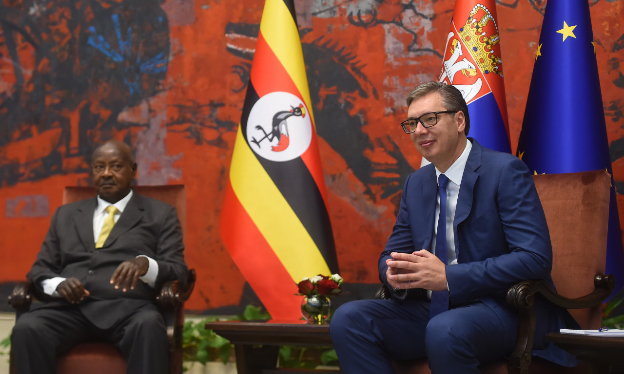 Vučić sa predsednikom Ugande: Zahvalan sam što POŠTUJE teritorijalni integritet Srbije