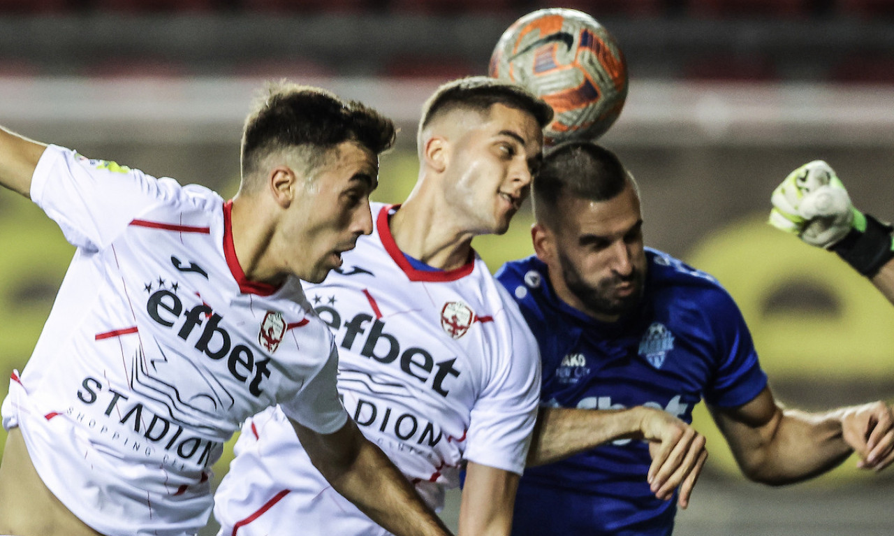 TSC pobedio Radnički Kragujevac sa 1:0, Voždovac i Radnik odigrali