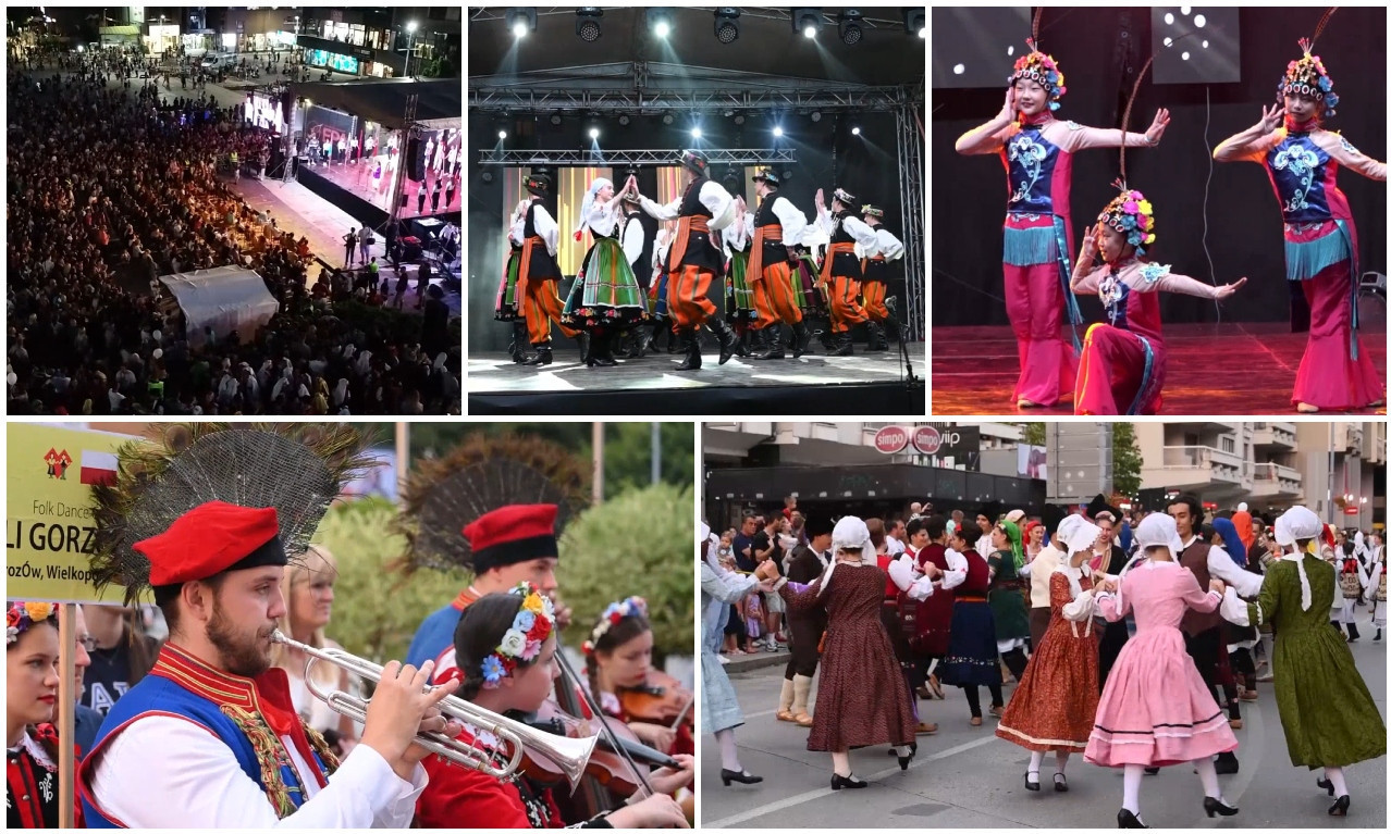 KULTURE četiri kontinenta spajaju se u UŽICU: Počeo 15. Međunarodni dečji festival folklora LICIDERSKO SRCE