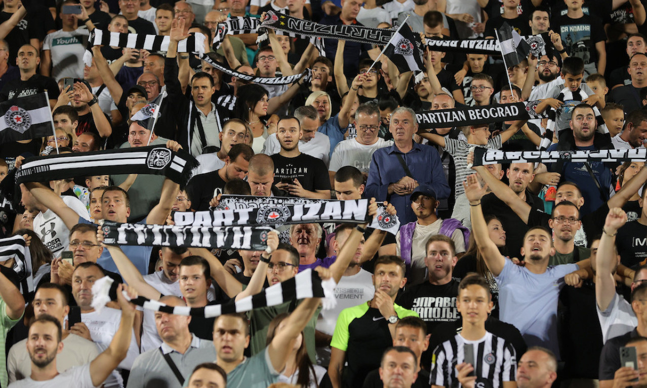 UEFA debelo KAZNILA Partizan zbog ponašanja NAVIJAČA