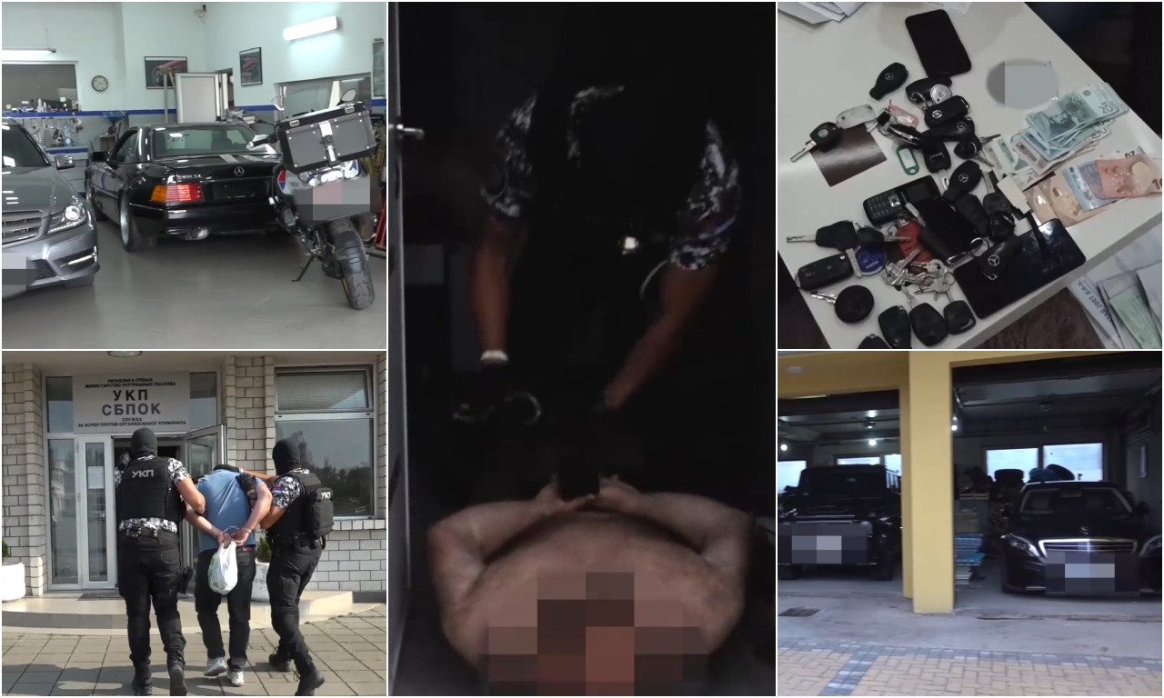 Krali u EU i preprodavali LUKSUZNA KOLA, zaplenjene desetina hiljada evra: Uhapšeno 7 OSOBA u Kraljevu i Loznici