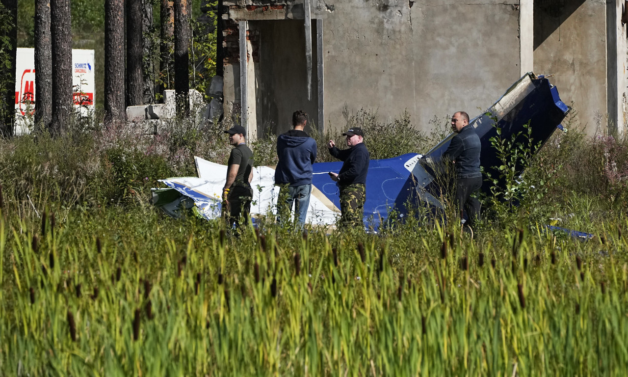 Na mesto PADA AVIONA u kojem je bio Prigožin stigao KRAN: Uklanja se OLUPINA