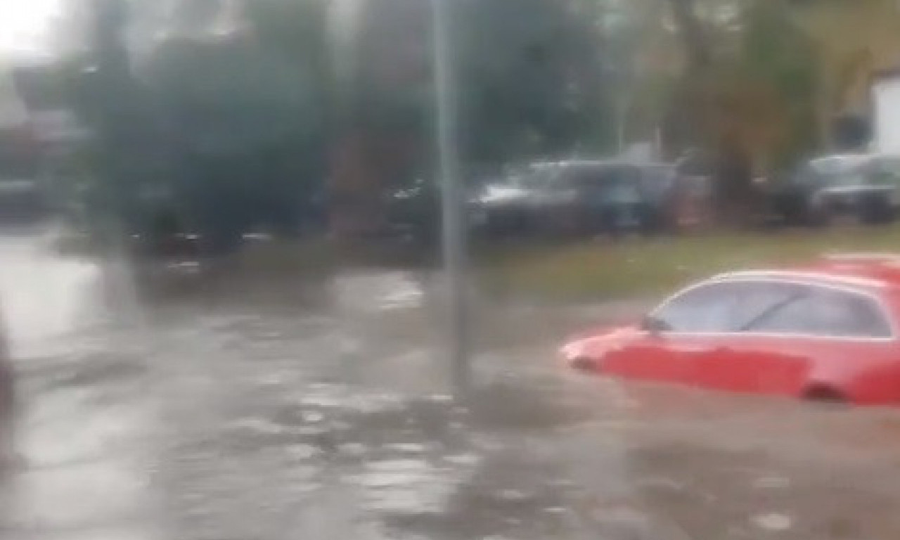 Nevreme napravilo HAOS u Novom Sadu: POPLAVLJENE ulice, građanima ISKLJUČENA voda