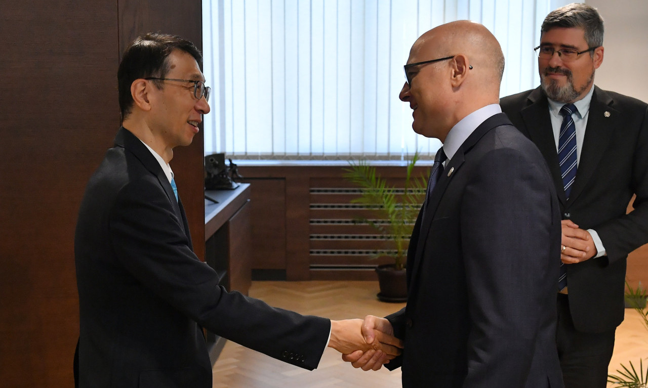 MINISTAR Vučević SASTAO se sa ambasadorom JAPANA: Odnosi dve zemlje DOBRI, a biće još BOLJI