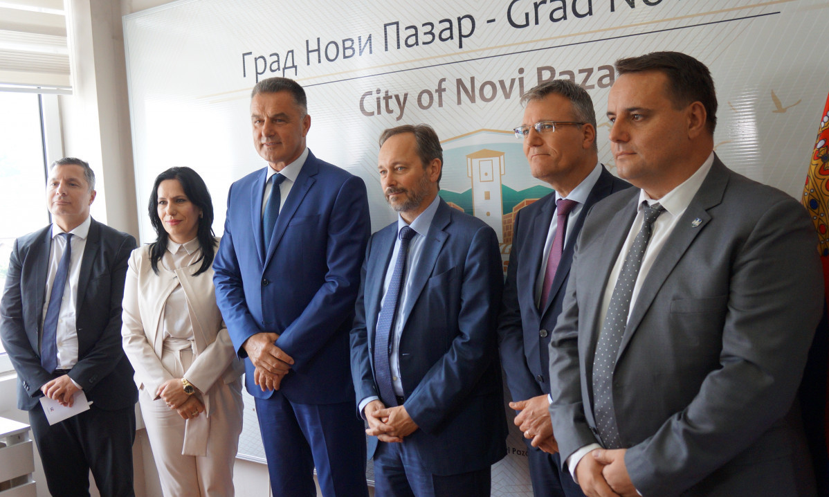 AMBASADOR EU u Srbiji u POSETI Novom Pazaru: ŽIOFRE najavio IZUZETNO ZNAČAJNE razvojne projekte
