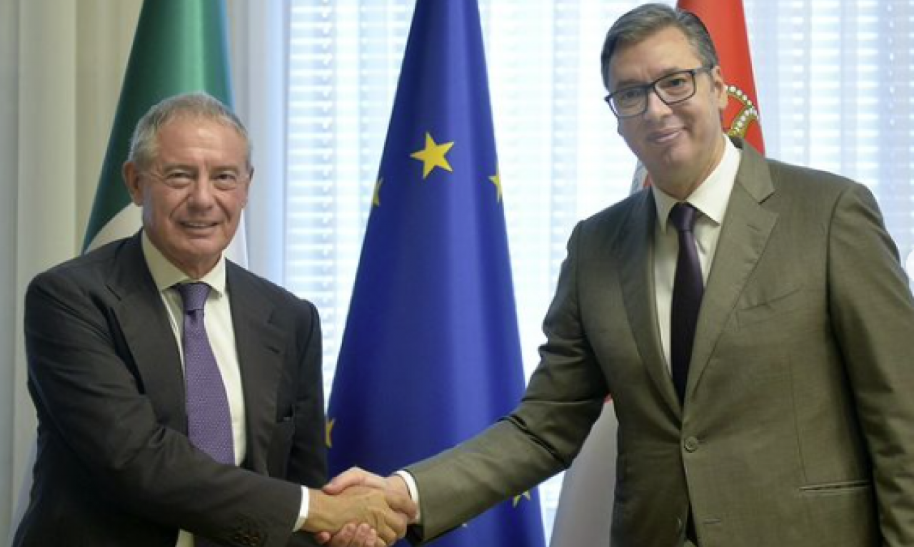 Vučić se sastao sa italijanskim ministrom: Srbija im je NAJVEĆI TRGOVINSKI PARTNER na Zapadnom Balkanu