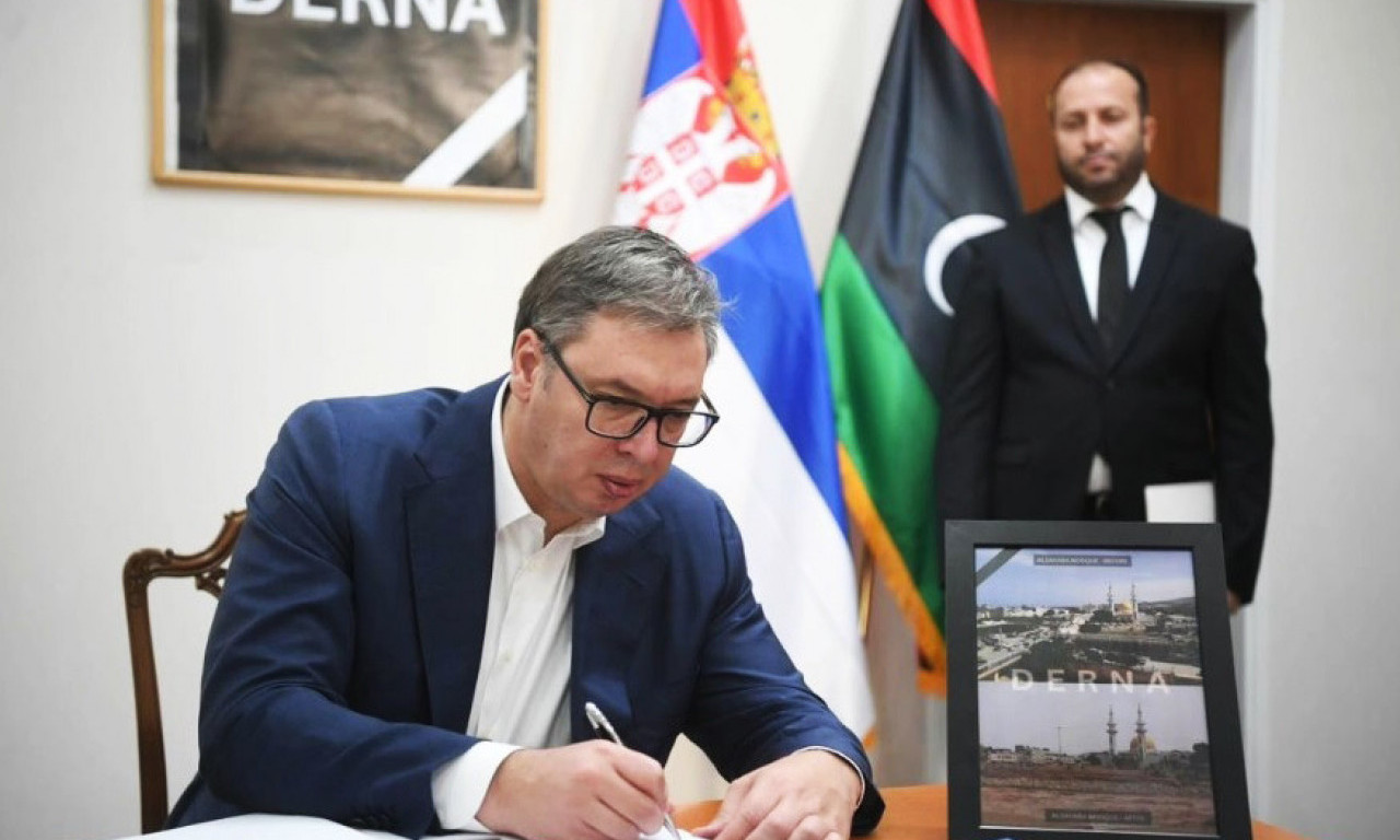 Predsednik Vučić uputio SAUČEŠĆE LIBIJSKOM NARODU zbog katastrofalnih poplava