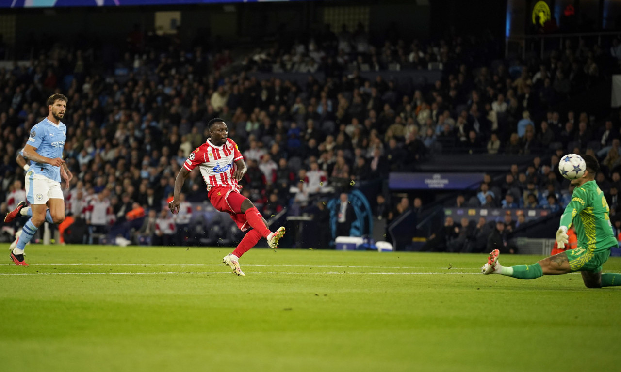 Pogledajte GOL BUKARIJA na Etihadu: Navijači ZVEZDE u delirijumu