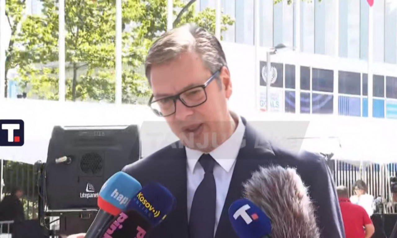Vučić poručio iz Njujorka: Tražićemo SEDNICU SB UN, siti smo više te DVOSTRANE KRIVICE