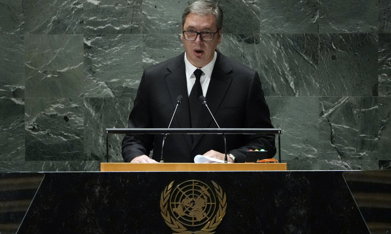 Predsednik Vučić u UN: Pokušaj rasparčavanja Srbije počeo je 2008. i JOŠ TRAJE
