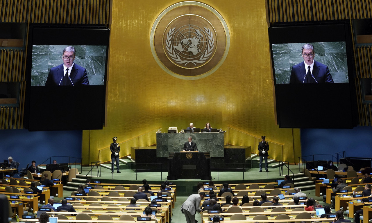 Predsednik VUČIĆ završio posetu Njujorku: Pamtiće se ISTORIJSKI govor u UN