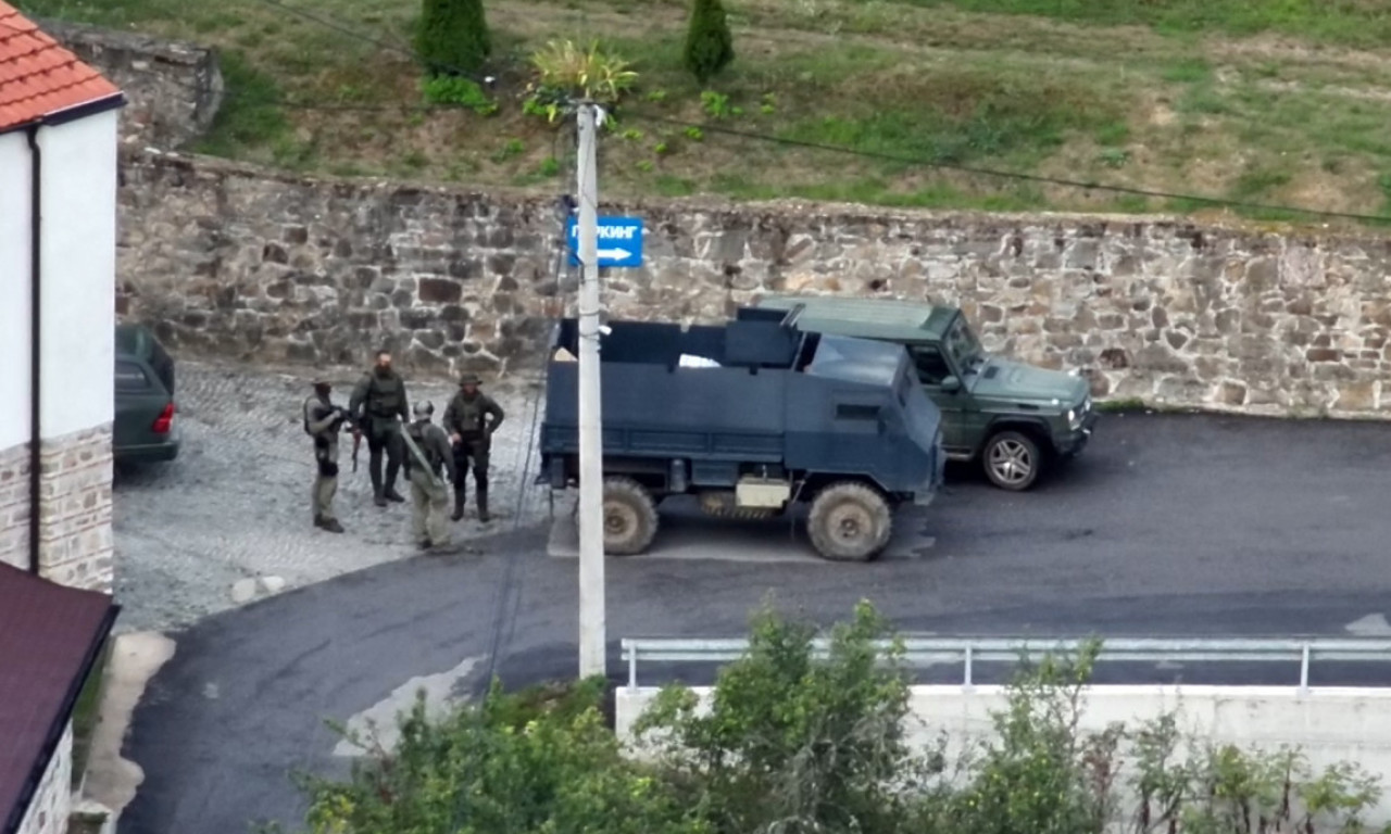 PUSTI GA DA UMRE... Jeziv snimak RAZGOVORA tzv. kosovskih policajaca o UPUCANOM Srbinu kod manastira Banjska