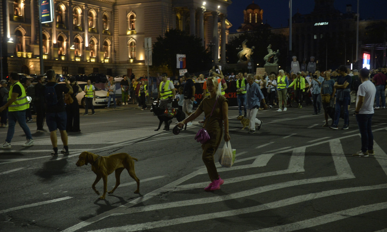 Posle PROTESTA dela opozicije, ponovo USPOSTAVLJEN saobraćaj u centru BEOGRADA