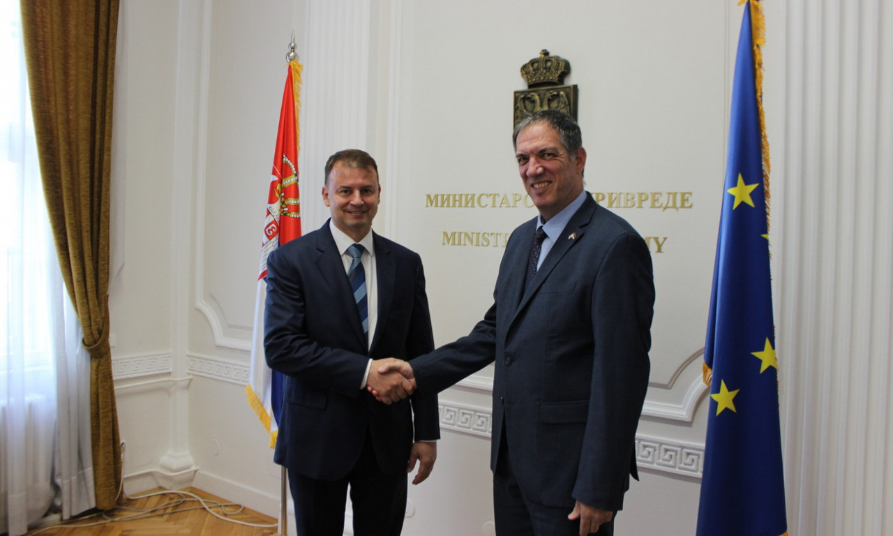 Cvetković sa ambasadorom Vilanom: Izraelski investitori ZAINTERESOVANI ZA ULAGANJE u Srbiju