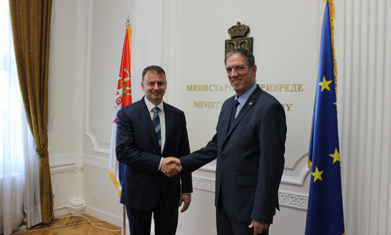 Cvetković sa ambasadorom Vilanom: Izraelski investitori ZAINTERESOVANI ZA ULAGANJE u Srbiju